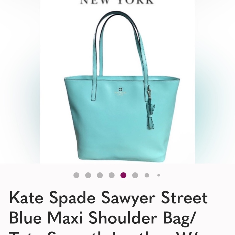 Kate Spade Turquoise Shoulder Bag
